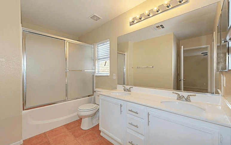 bathroom with home improvements
